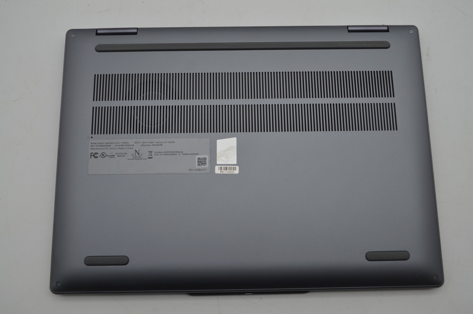IdeaPad 5i 2-in-1 14″ Touch Intel Core i5 120U CPU 8GB RAM 256GB SSD PC1744600