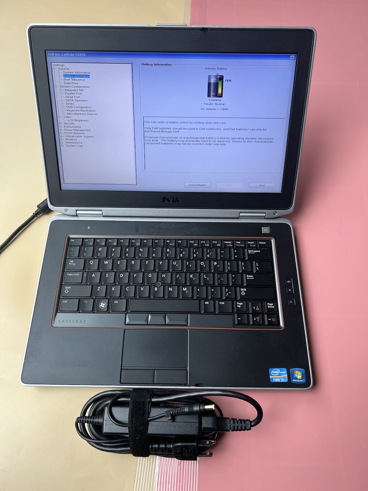 Dell Latitude E6420 Intel Core i5-2520M 6GB RAM 500GB HDD KEYBOARD BACKLIT