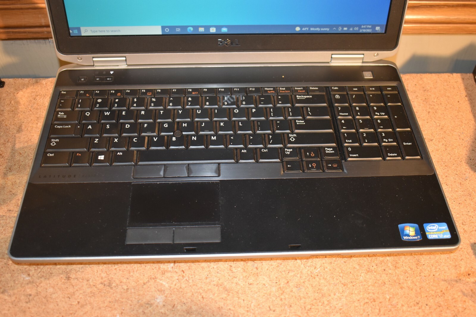 Dell Latitude E6530 Quad Core i7-3740QM 16GB 240GB SSD Windows 10 NVidia 5200M