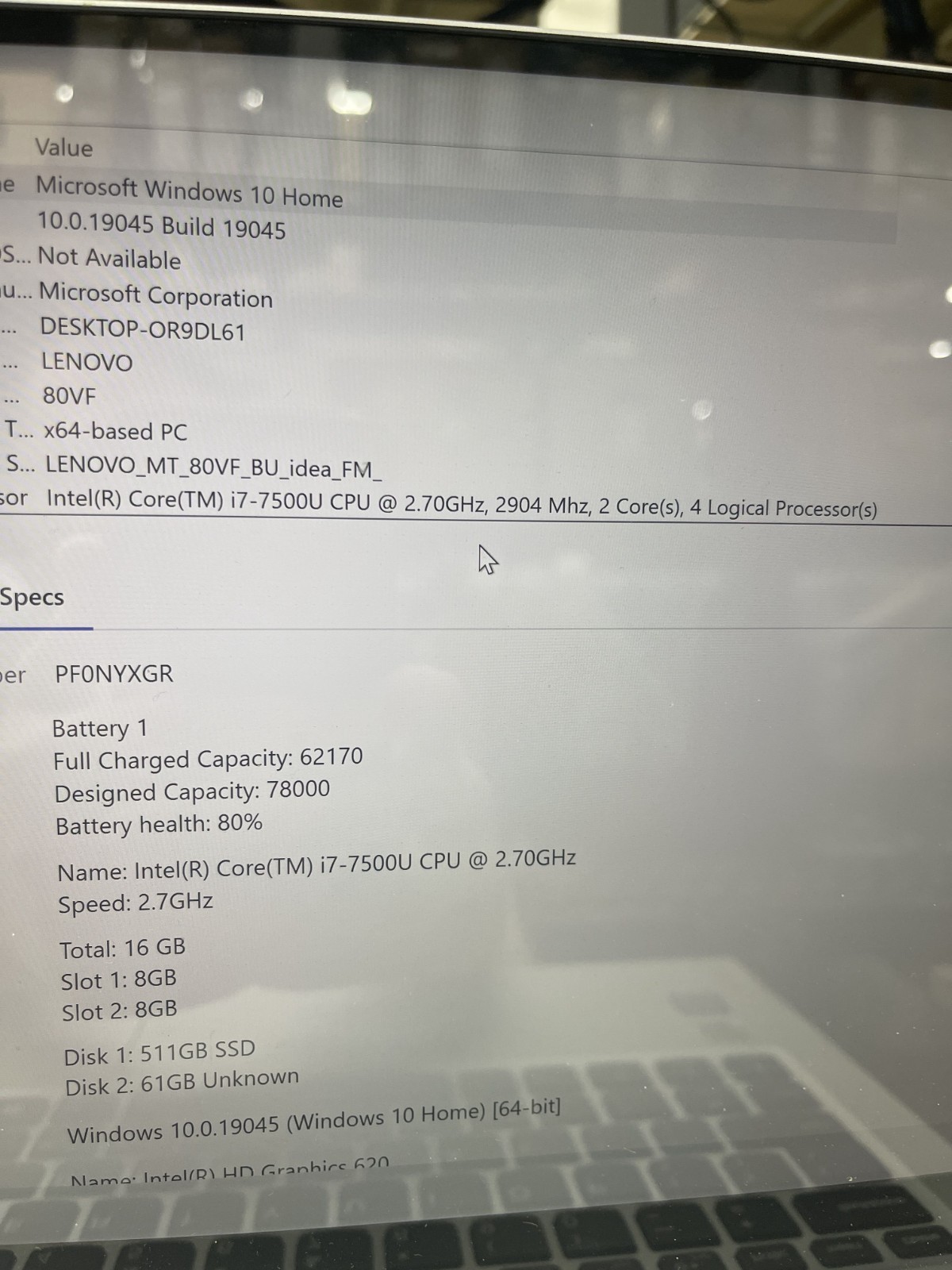 Lenovo IdeaPad Yoga 910-13IKB 4K Touch i7-7500U 2.70GHz 16GB RAM 512GB SSD