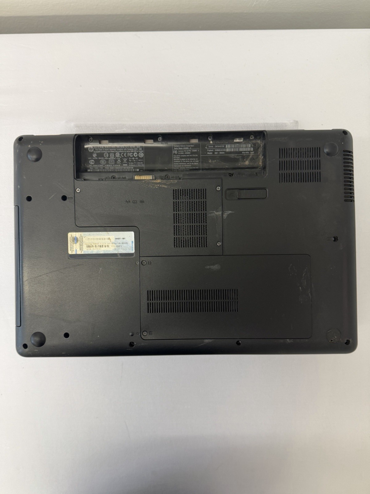 HP Notebook G62-355DX Laptop – AMD – Unknown if Screen is Good – Read Desc