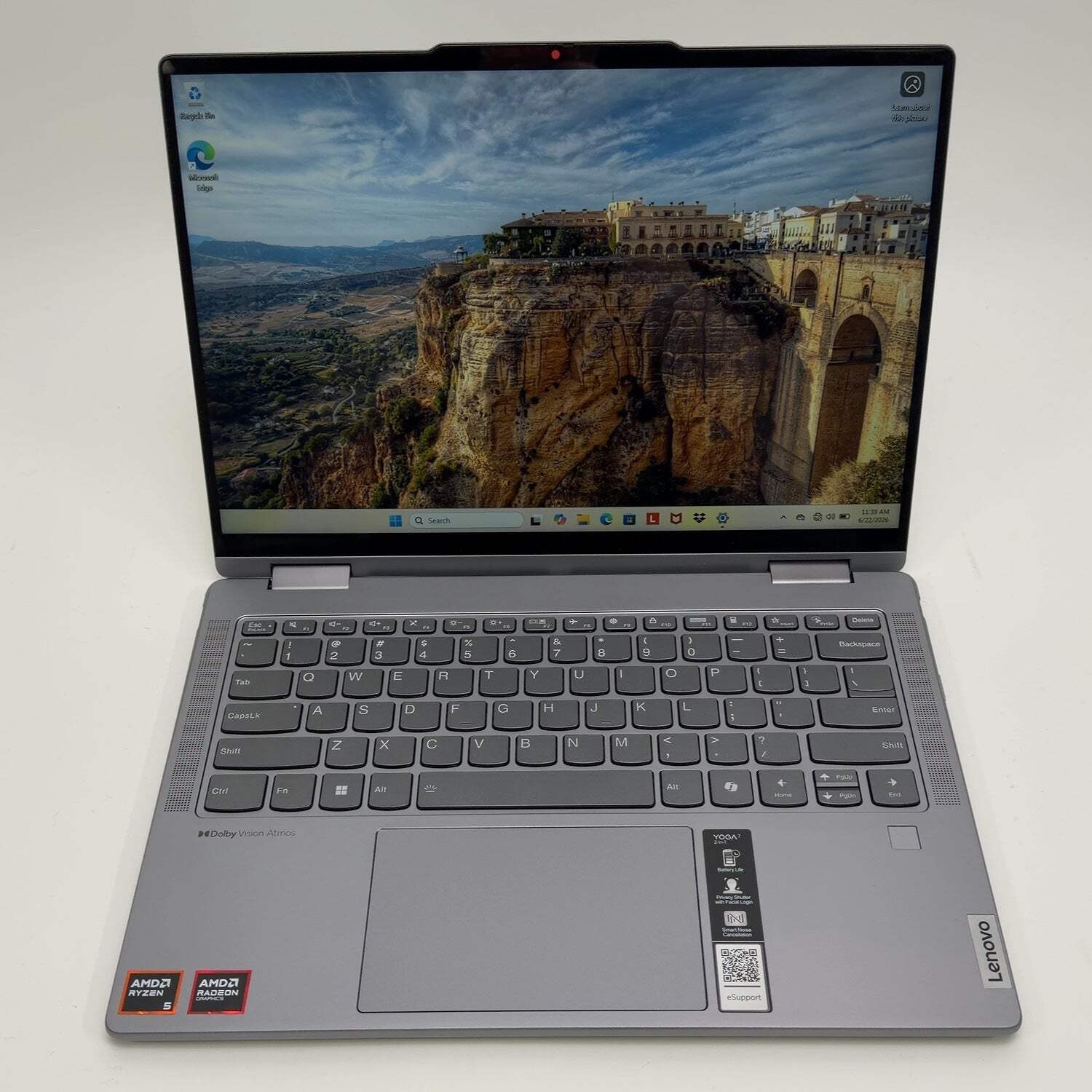 Lenovo Yoga 7 2-in-1 14AHP9 14″ Ryzen 5 8640HS 3.5GHz 8GB RAM 512GB SSD