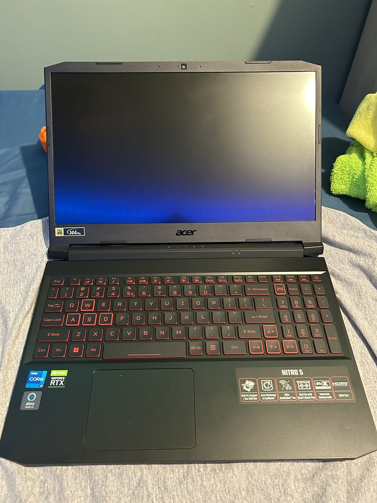 Acer Nitro 5 17.3″ (1TB SSD, Intel Core i7 11th Gen., 4.60 GHz, 16GB) Gaming…