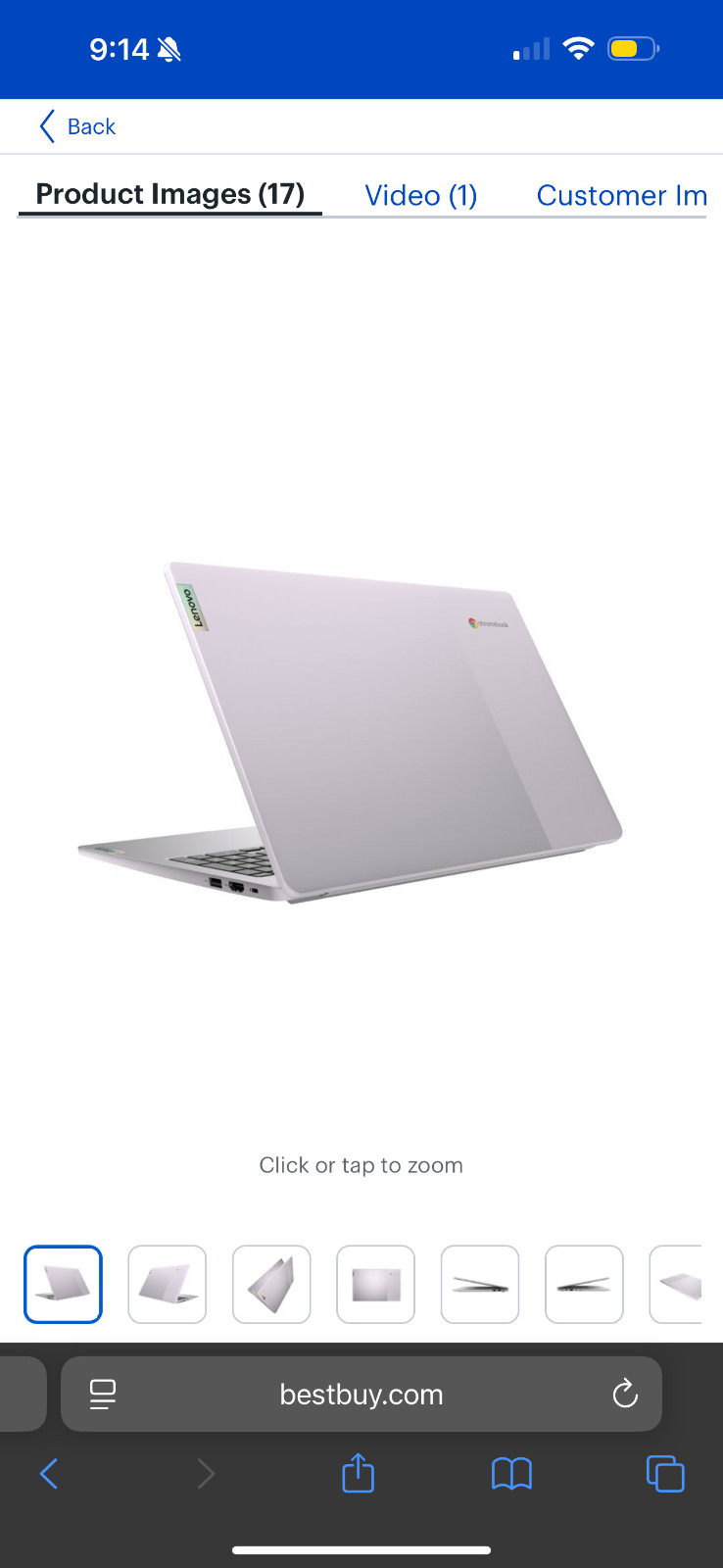 Leveno Chromebook 15.6 space gray