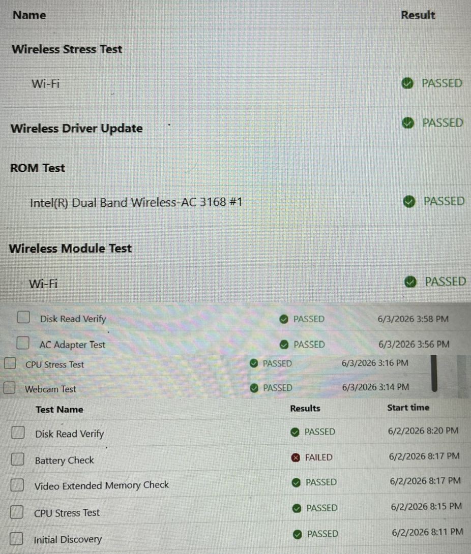 HP PAVILION LAPTOP 15-cc1xx, 16GB/1TB/i7-8550u/WINDOWS 11 Home, DIAGNOSTICS DONE