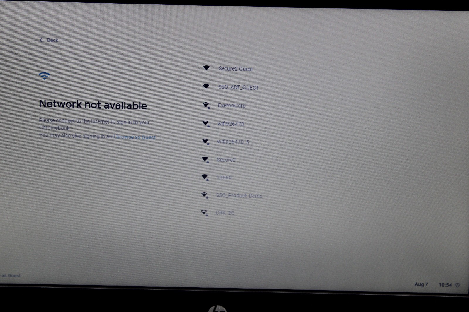 HP Chromebook 11a G8 EE _ A4-9120C _ Radeon R4 _ 4GB / 32GB _ Chrome OS
