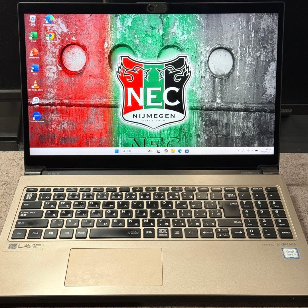 NEC LAVIE Note NEXT NX750/N i7-8750H Intel UHD 16GB SSD 240GB 15.6″ FHD Blu-ray