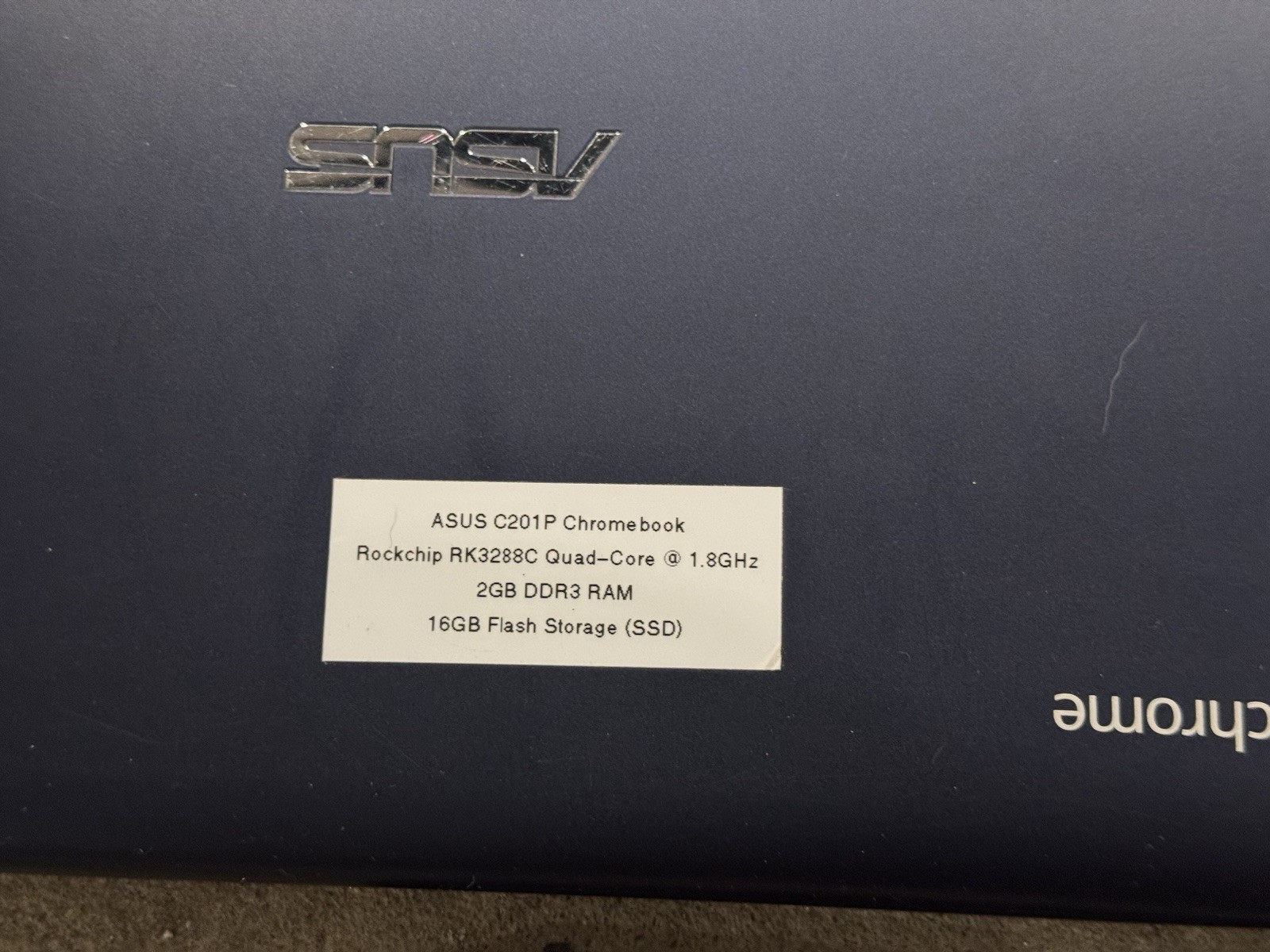 Lot of 11 Working Asus C201P Chromebooks BAD BATTERIES