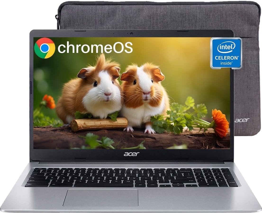 acer Chromebook 315 Laptop 15.6″ HD Display Intel Celeron N4020 Up to 2.8GHz 4GB