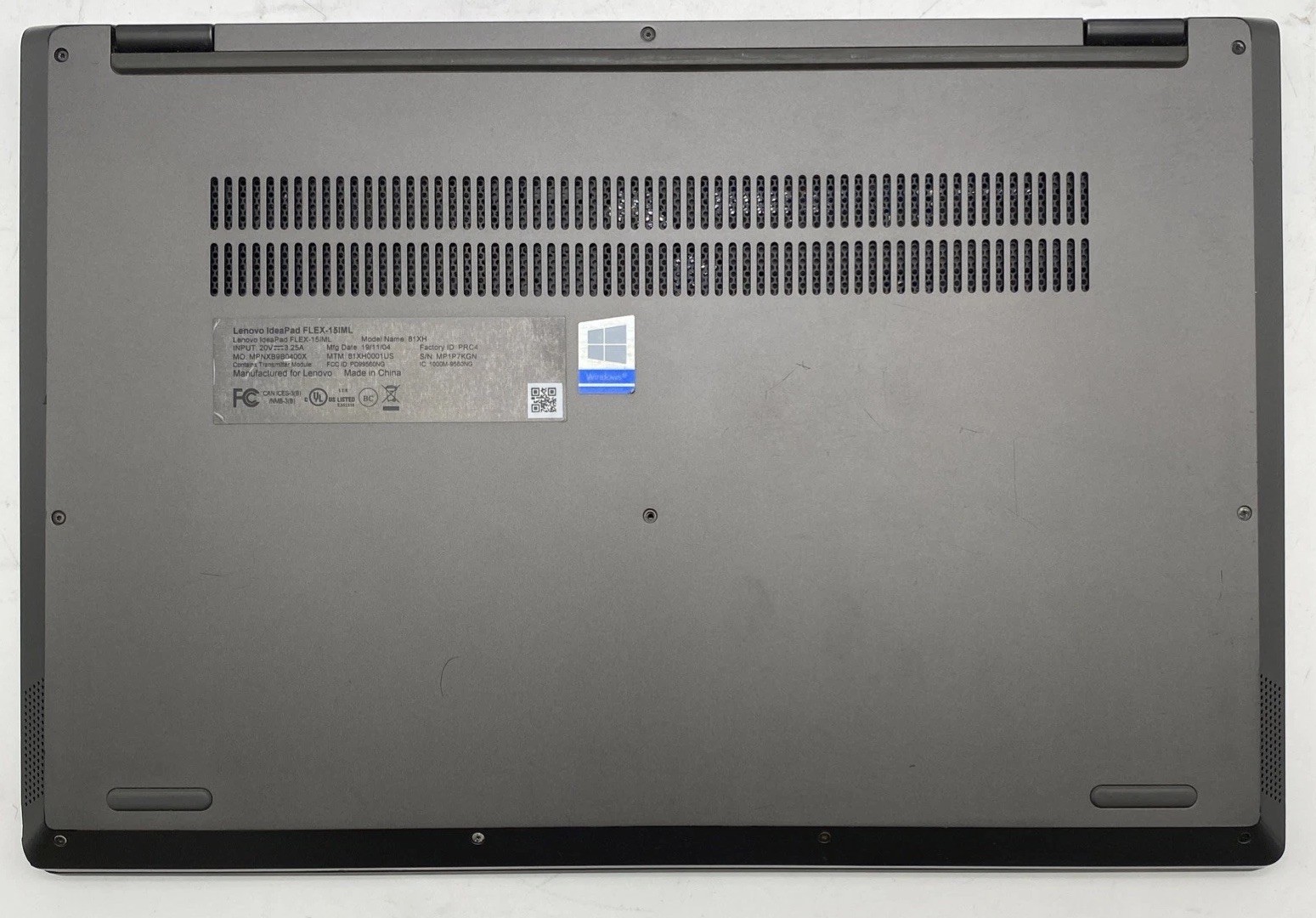 Lenovo IdeaPad FLEX-15IML 2-in-1 Touch I7-10510U 16GB RAM MX230 512GB SSD W11P