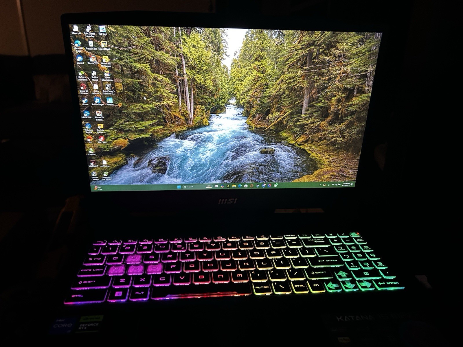 Msi Katana 15 B12v Gaming Laptop