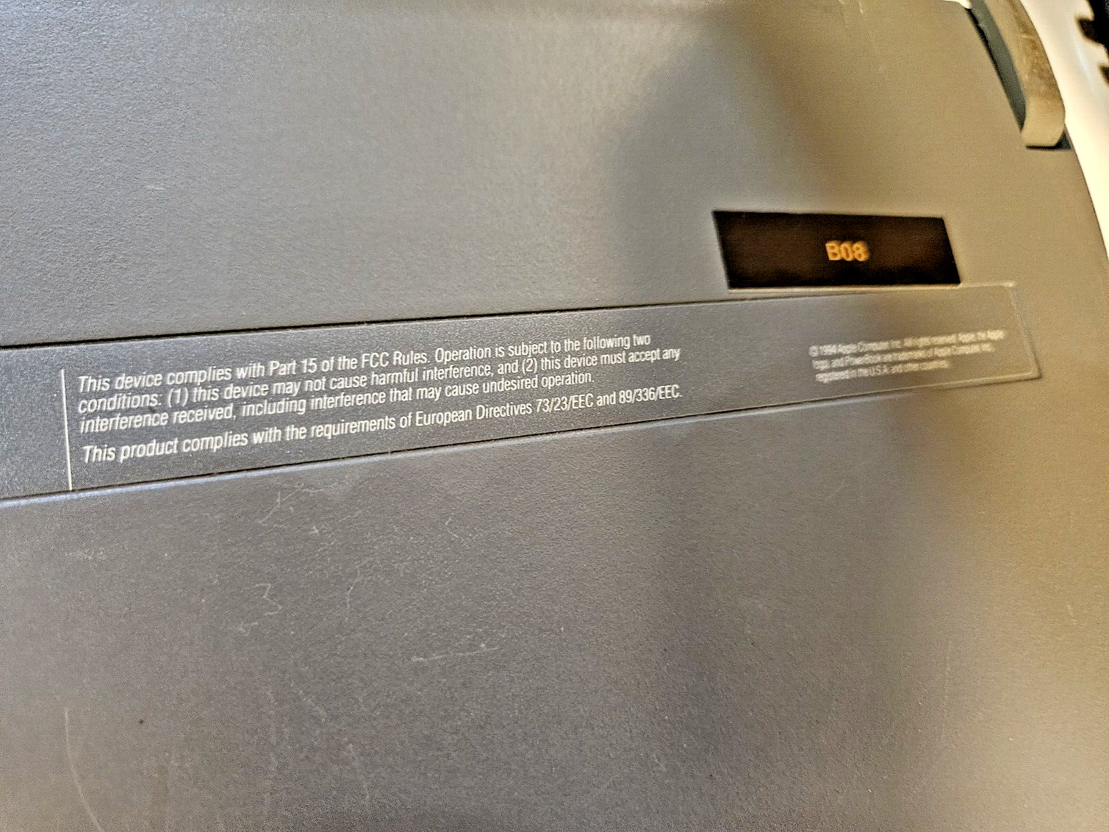 APPLE MACINTOSH POWERBOOK 500 M4880 FAMILY 500 SERIES