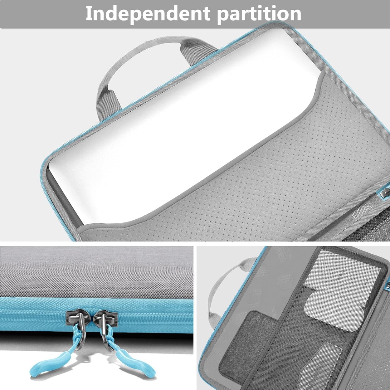 13-14 Inch Laptop Sleeve Briefcase Compatible with MacBook Pro M1/M2/M3/M4/M5