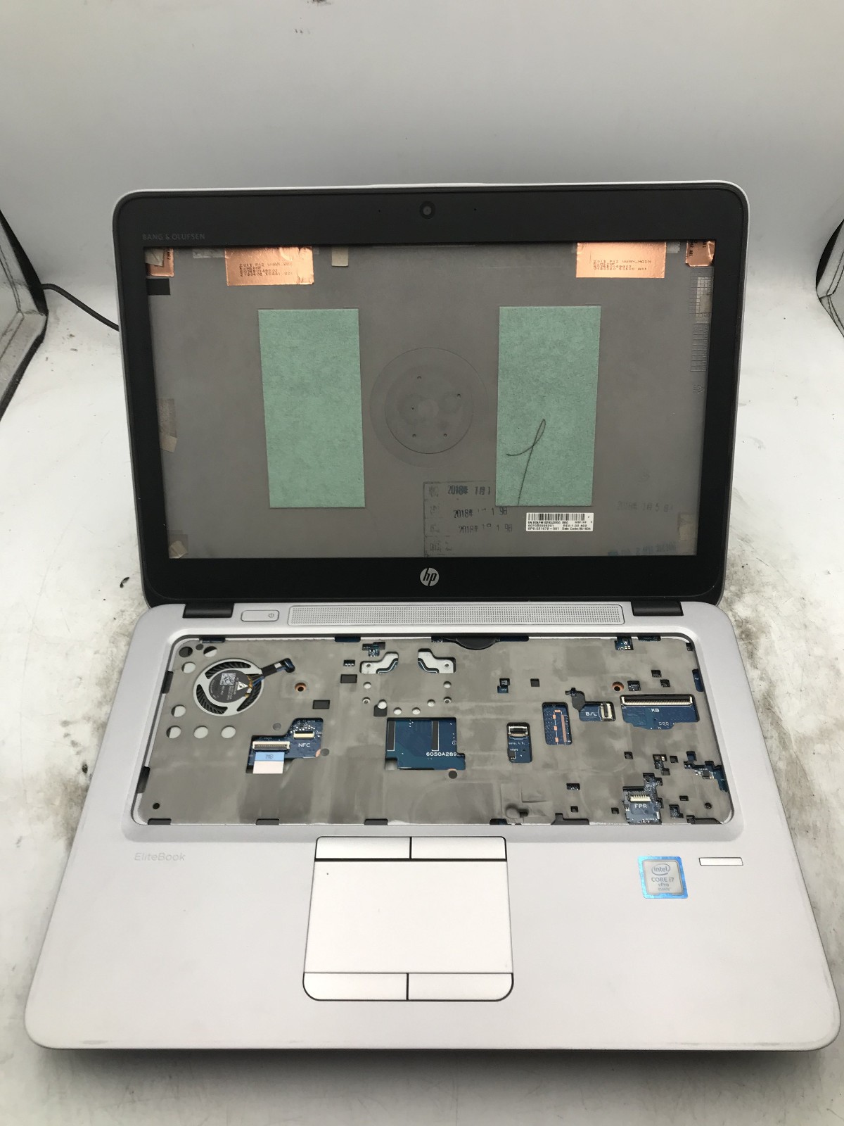 HP ELITEBOOK 840 G3 – FOR PARTS/MISSING PARTS – INTEL I7 – NO RAM -READ DESC- BB