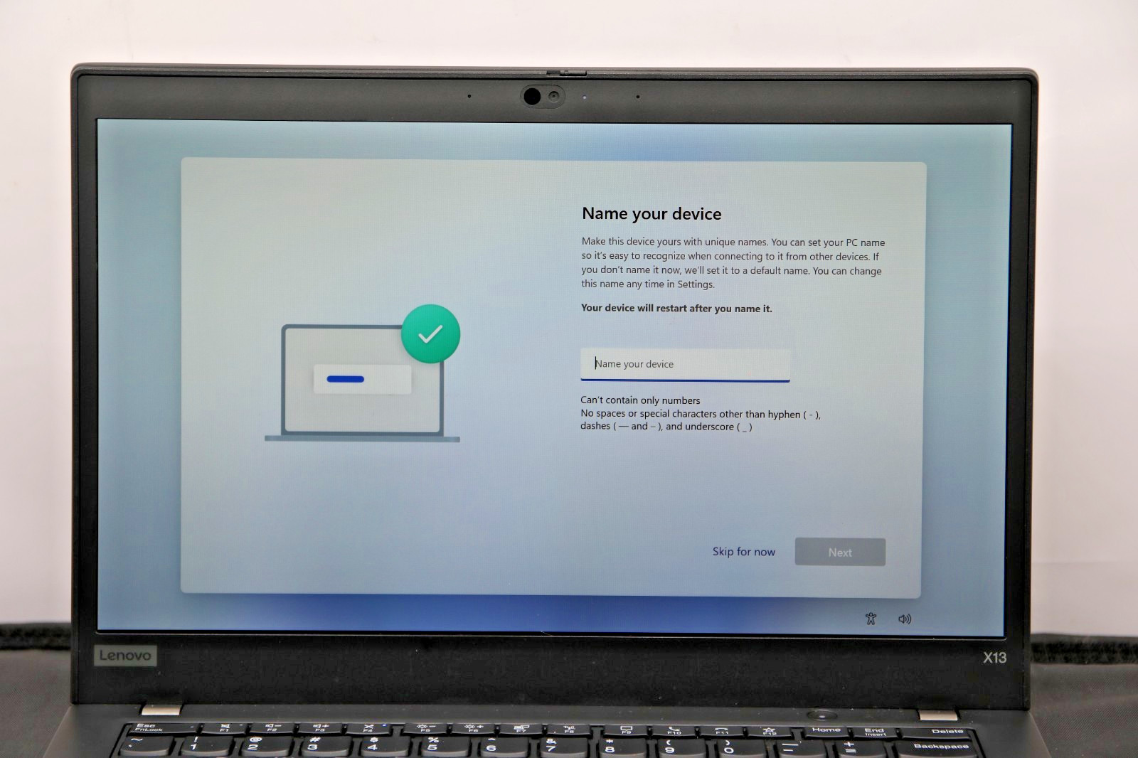 Lenovo ThinkPad X13 Gen 1 – i5-10310U – 16GB, 256GB, Win 11 +ADP *Bad USB Ports*