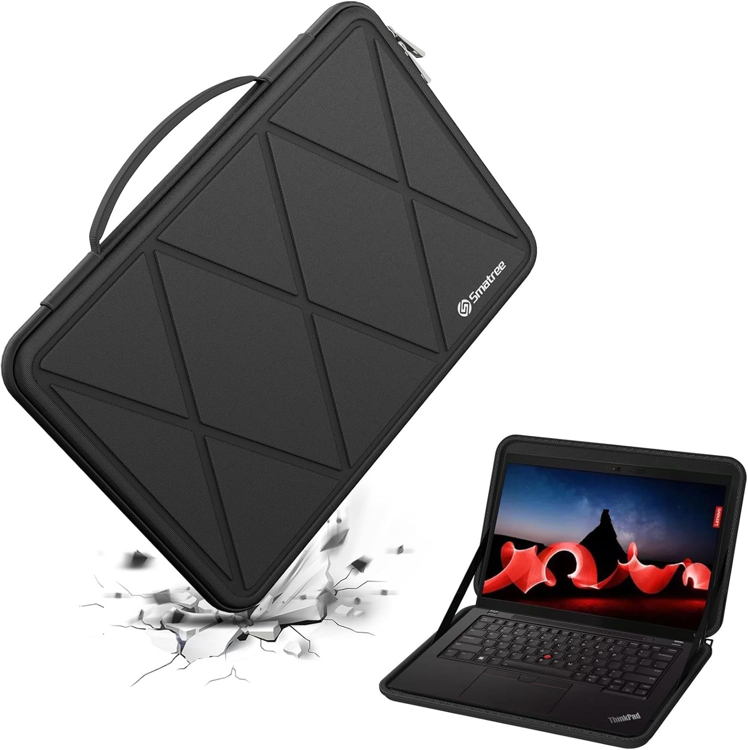 Hard EVA Protective Sleeve for 15.6 inch Lenovo ThinkPad L15 Gen 4, ThinkBook 15