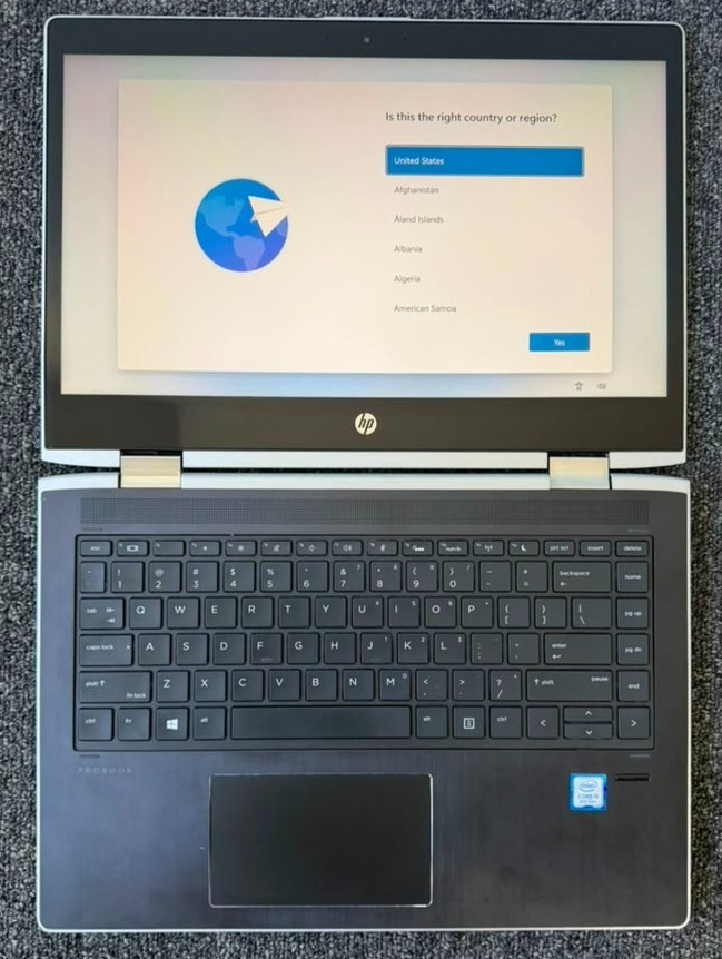 HP ProBook X360 440 G1 14″ Core i5-8250U 8GB RAM 128GB SSD Win 11Pro Touchscreen