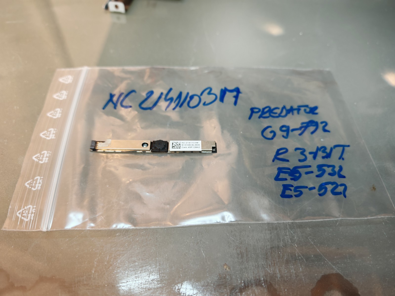 ACER G9-792 R3-131T E5-532 E5-522 E5-752 WEBCAM CAMERA NC2141103M