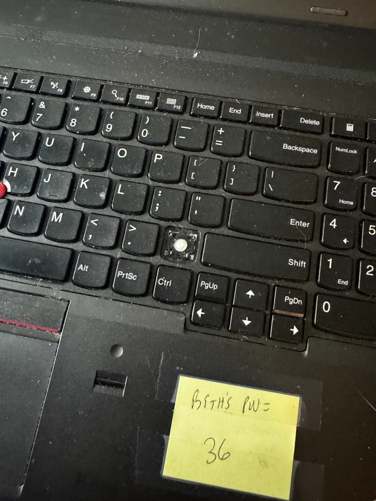 Lenovo ThinkPad E560 Intel i5 Laptop for Parts/Repair #6244