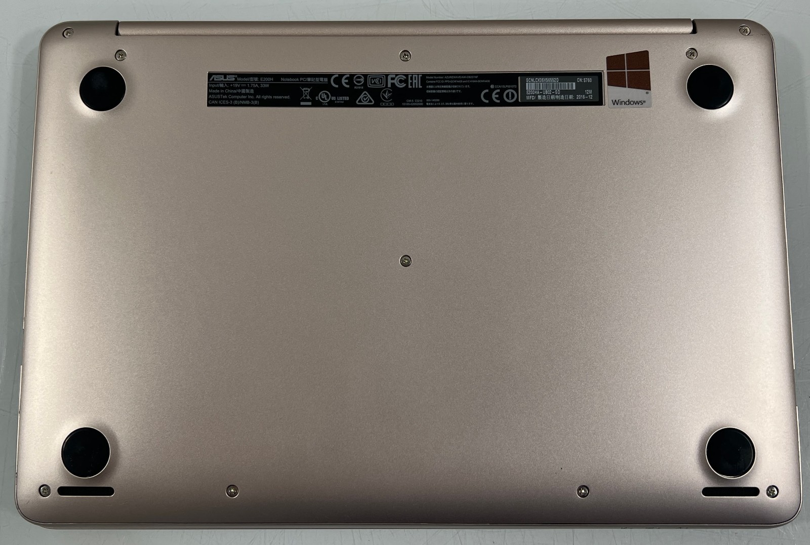 ASUS VivoBook E200HA 11.6″ Laptop Intel Atom x5-Z8350 4GB RAM 32GB Windows 10