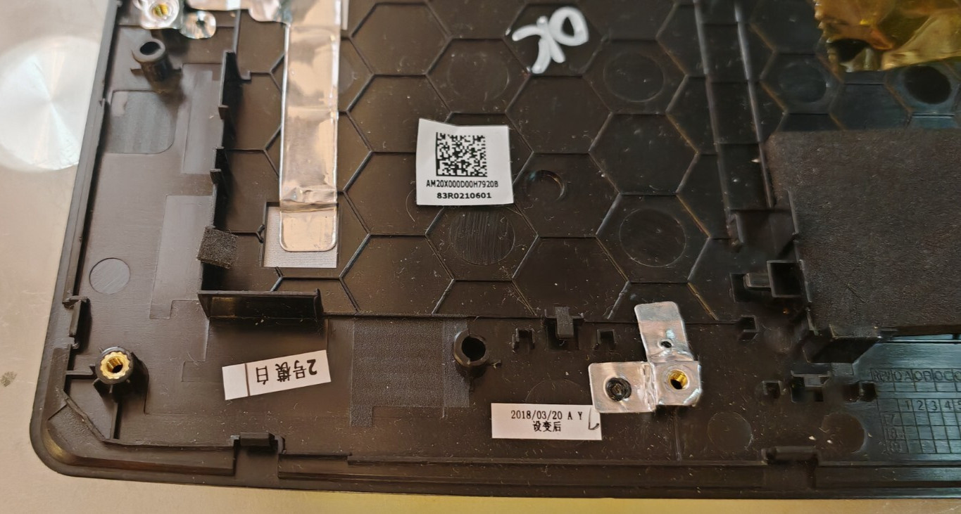 ACER A515-51 A515-41 A615-51 TOP BODY PALMREST AM20X000D00