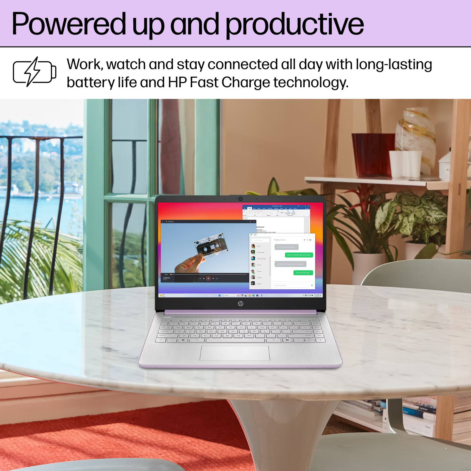 HP Laptop Computer 14″, Quad-Core Intel N150, 16GB RAM 628GB Storage, Win 11 Pro