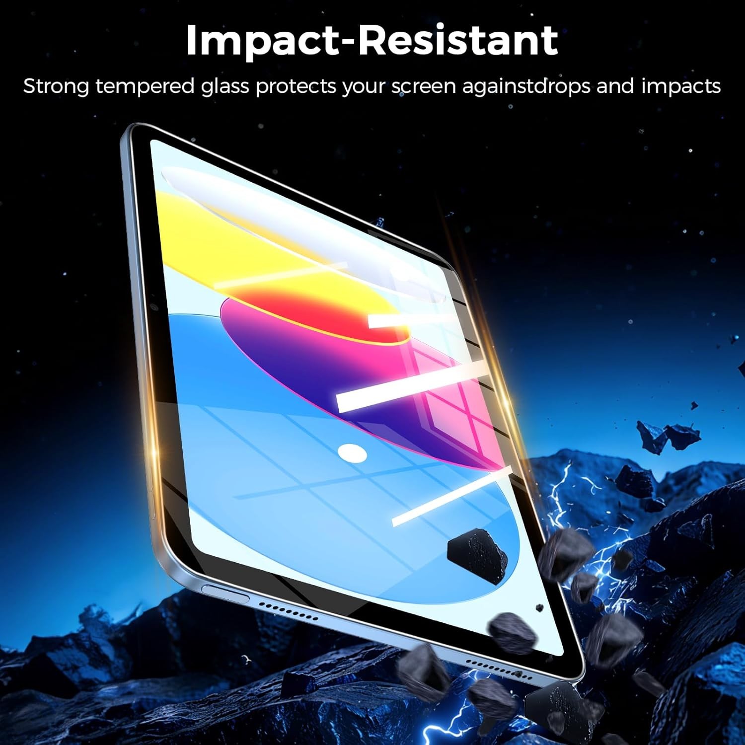 2 Pack Screen Protector for iPad 11th A16 2025 & 10th Generation 10.9 Inch 2022