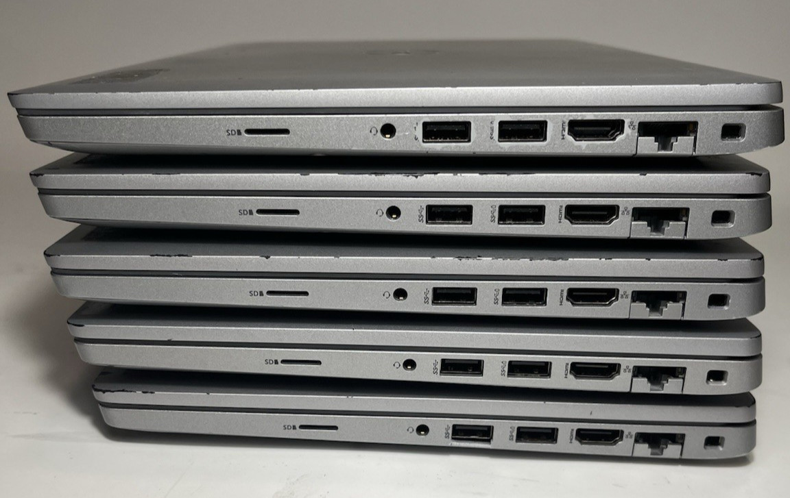 LOT OF 5 Dell Latitude Laptop 5420 Intel i7-1185G7 – 8GB – 256GB NVMe – W11P
