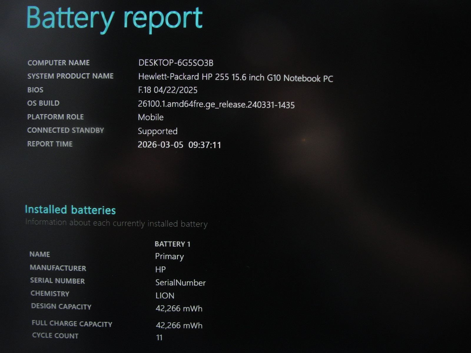 HP 255 G10 15.6” FHD AMD Ryzen 7 7730U 2.0GHz 16GB RAM 512GB SSD +PA