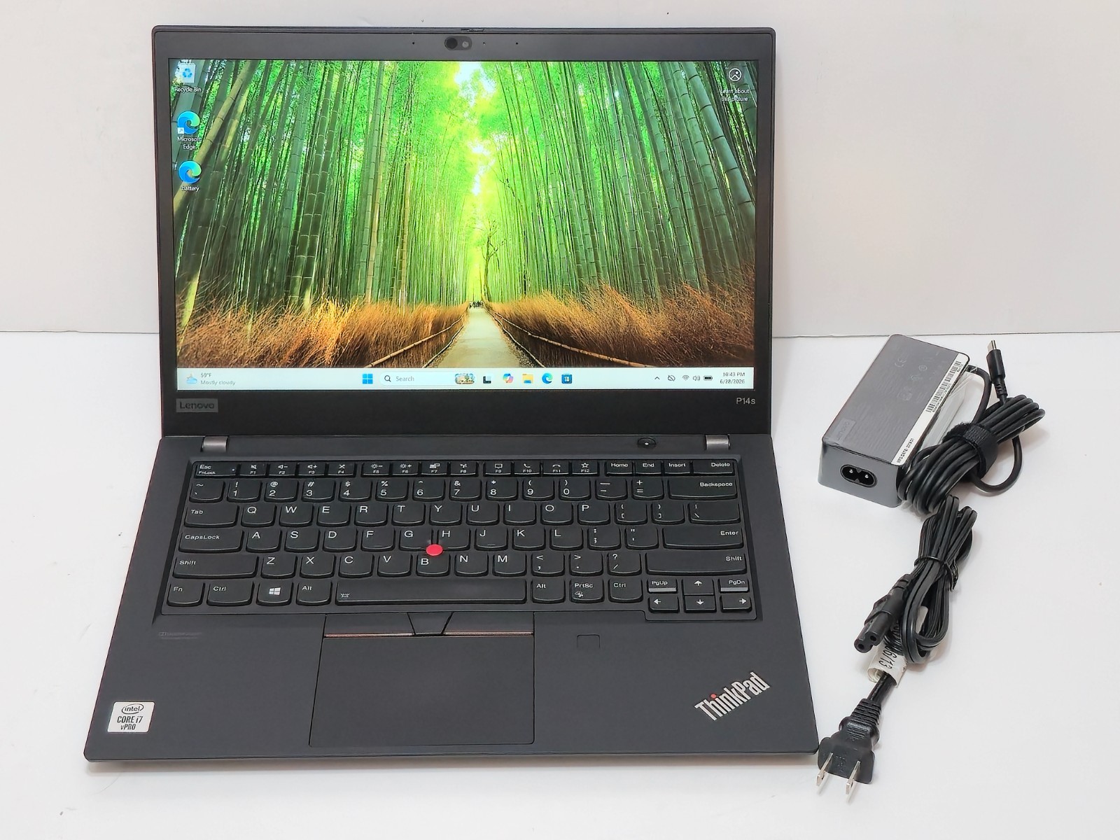 Lenovo ThinkPad P14S Gen 1- Intel i7-10610U, 48GB RAM, 1TB SSD NVIDIA P520 Touch