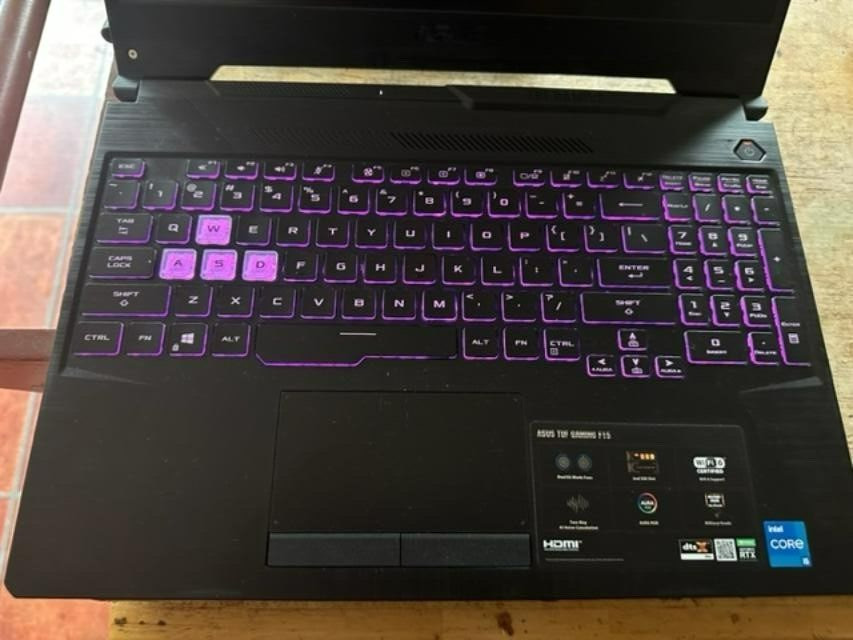 ASUS TUF Gaming Laptop (15.6” FHD, i5-11260H, RTX 3050, 8G, 512G) FX506HC-WS53