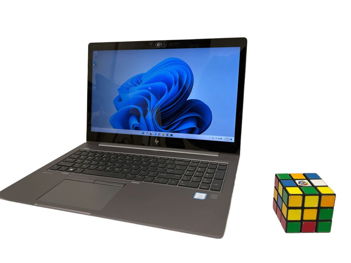 15.6” HP ZBook 15U G5 Laptop (i5-8350U, 16 GB RAM, 256 GB SSD,Radeon Pro WX 3100