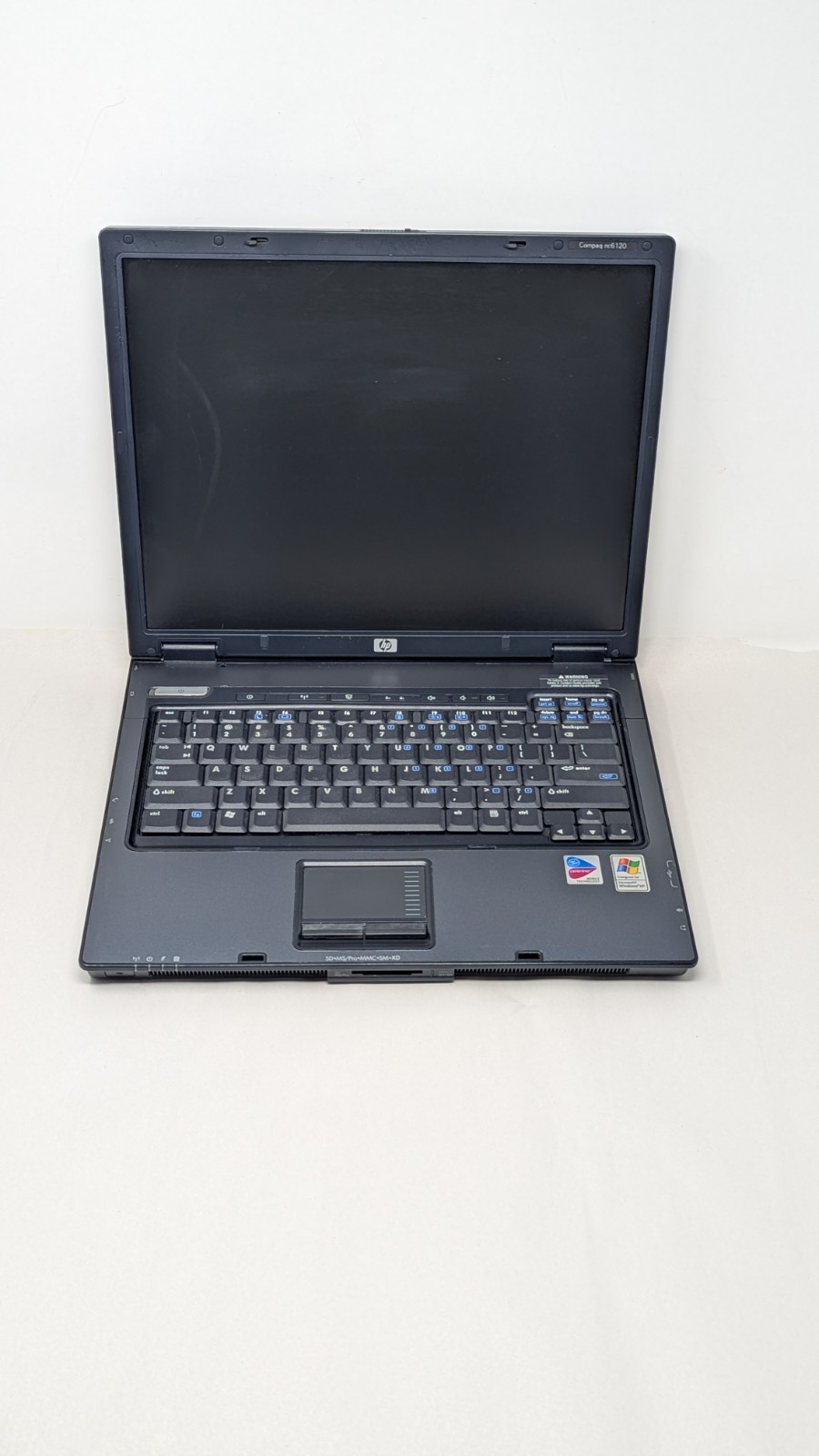 HP Compaq NC6120 Laptop RS232 Parallel XP Celeron Office 2GB Charger See Details