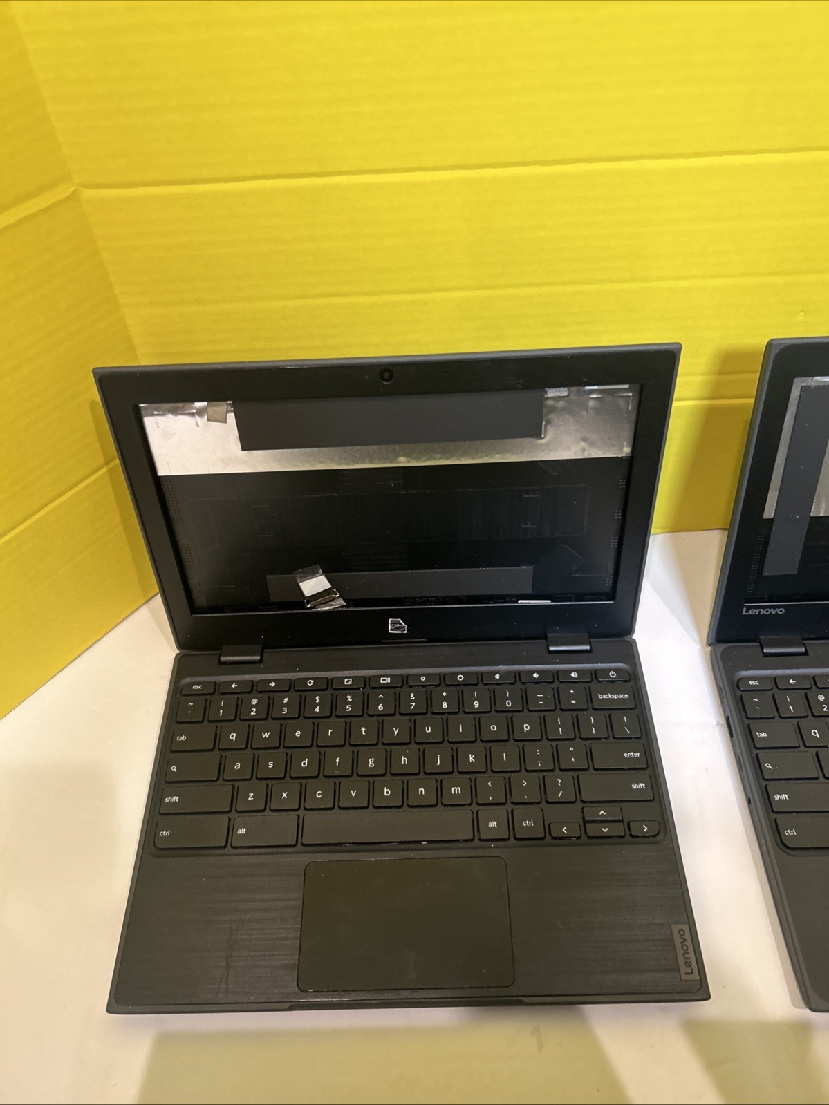Lot of 4 Lenovo 100e Chromebook 2nd Gen MTK 4GB 32GB For Parts Repair