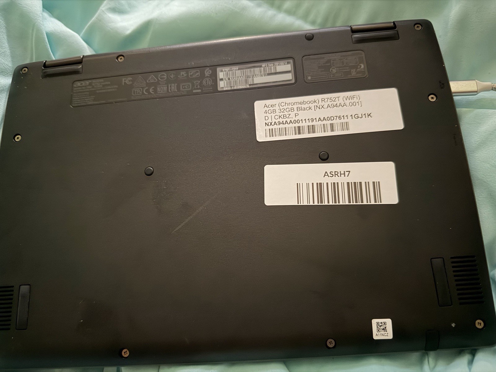 Acer Chromebook 511 R752T-C3M5 11.6″ Touch Intel 1.1Ghz 4GB Ram 32GB SSD Grade B