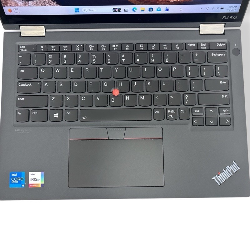 Lenovo ThinkPad X13 Yoga Gen 2 Touch 2in1 i5-1145G7 16GB 256GB SSD W11P Laptop