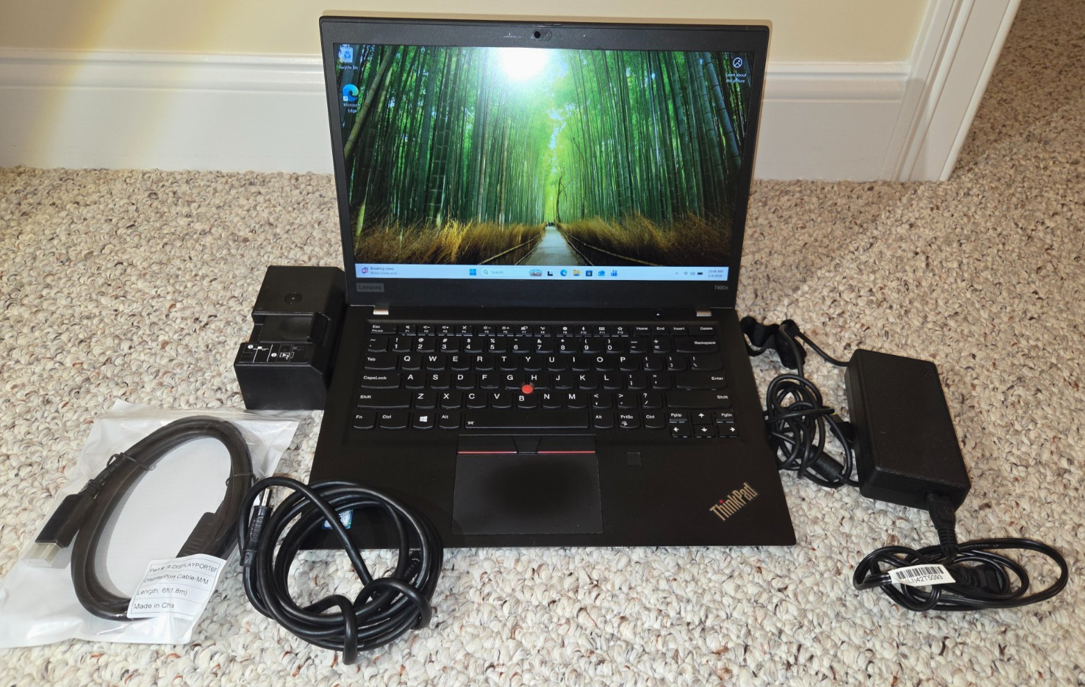 Lenovo ThinkPad T490s 14″ (512 GB SSD, Intel Core i7-8565U, 1.8 GHz, 16 GB RAM)