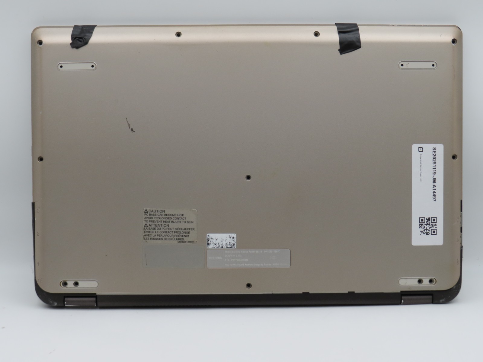 Toshiba Satellite Radius P55W | i7-4510U @ 2GHz | 8GB DDR3 | No OS/HDD | PARTS