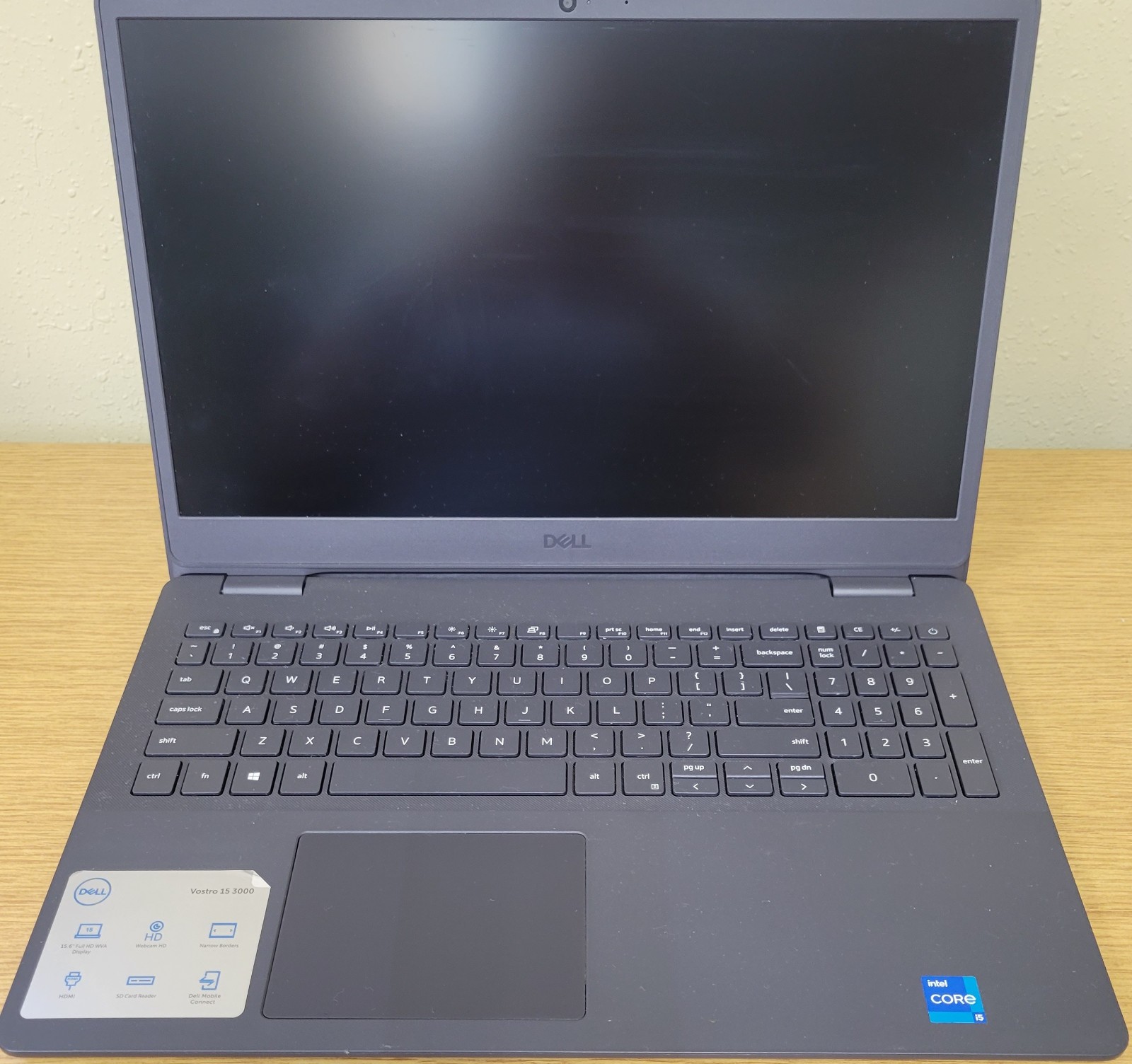 Dell Vostro 3500 i5-1135G7 2.40GHz 8GB DDR4 Iris Xe No OS/SSD/HDD
