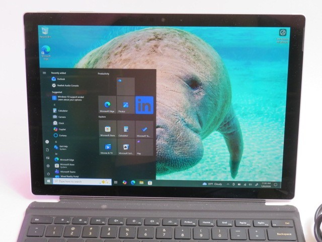 MICROSOFT SURFACE PRO 5TH GEN (1796) i5-7300U 8GB 256GB NVMe BACKLIT TOUCH W10P