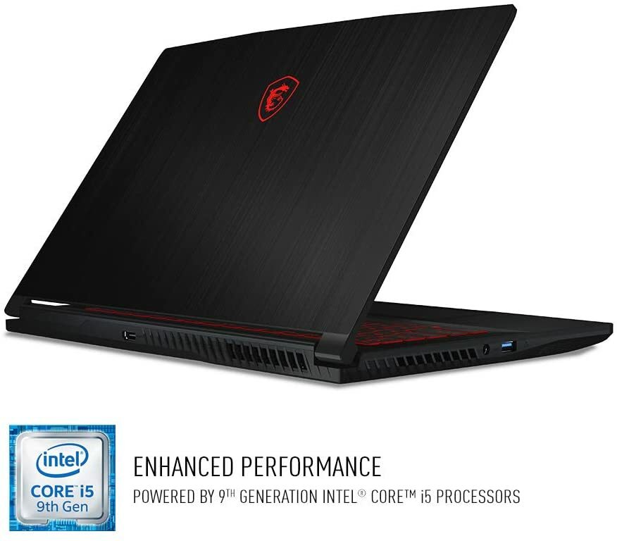 MSI GF63 Thin 9SC-068 15.6″ Gaming Laptop, Thin Bezel, Intel Core I5-9300H, NEW