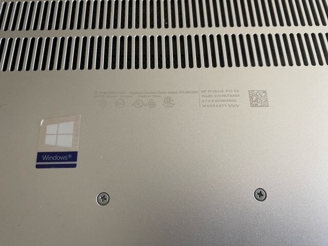 hp ProBook 430 g6 – 16 GBS – 237 SSD