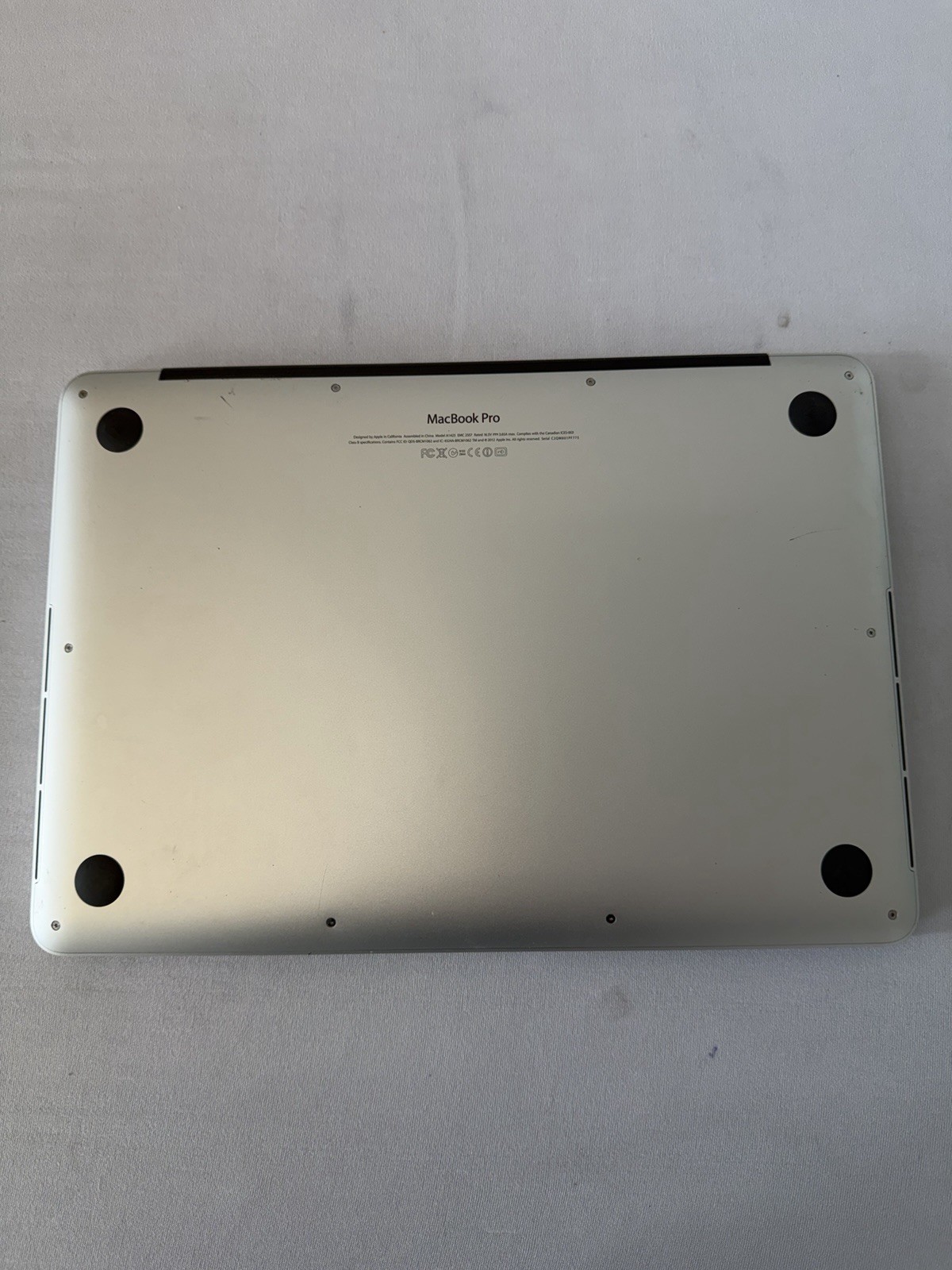 Apple Macbook Pro 2012 Laptop – Intel i5-3210M – RAM 8 GB – Read Description