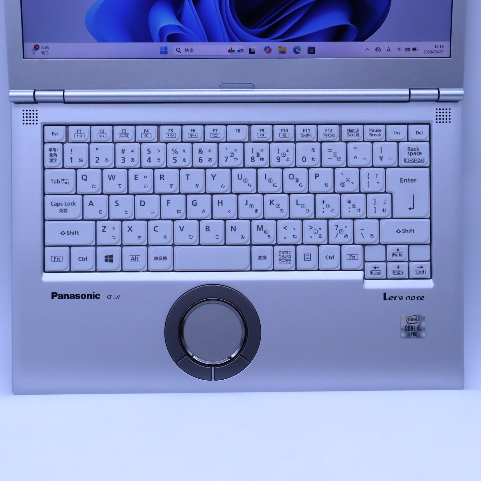 Panasonic Let’s Note CF-LV9 Core i5 10th 8GB SSD 256GB 14in win11 1920×1080 FHD