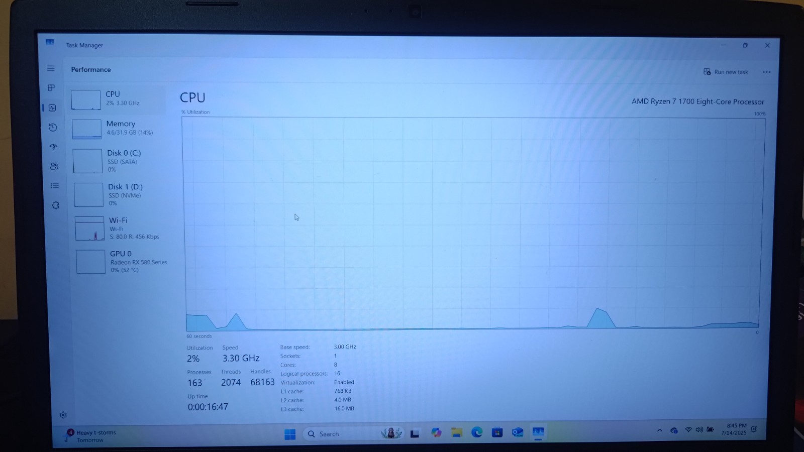 ASUS ROG Strix GL702ZC 17.3” (2T + 1T, AMD Ryzen 7, 3.70GHz, 32GB) Laptop