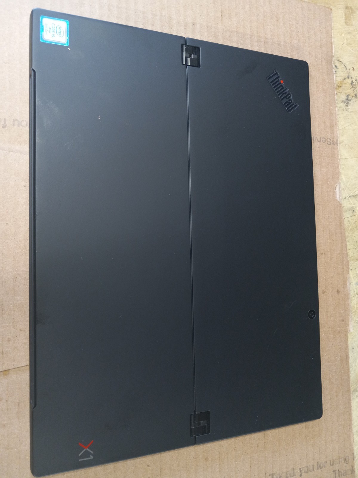 Lenovo ThinkPad X1 Tablet Gen 3| Intel Core i5| 16GB RAM| No Screen| For Parts