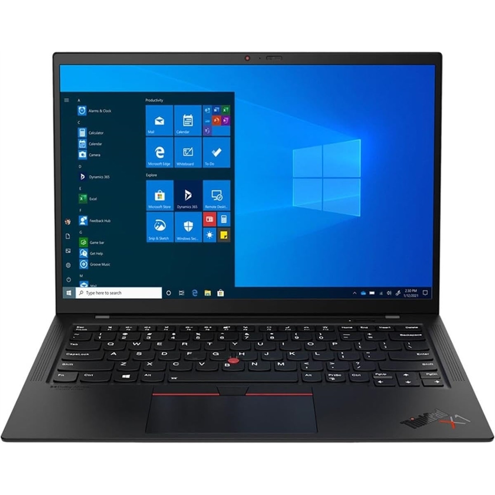 Lenovo Thinkpad X1 Carbon Gen 9 14″ 8GB 256GB, Black