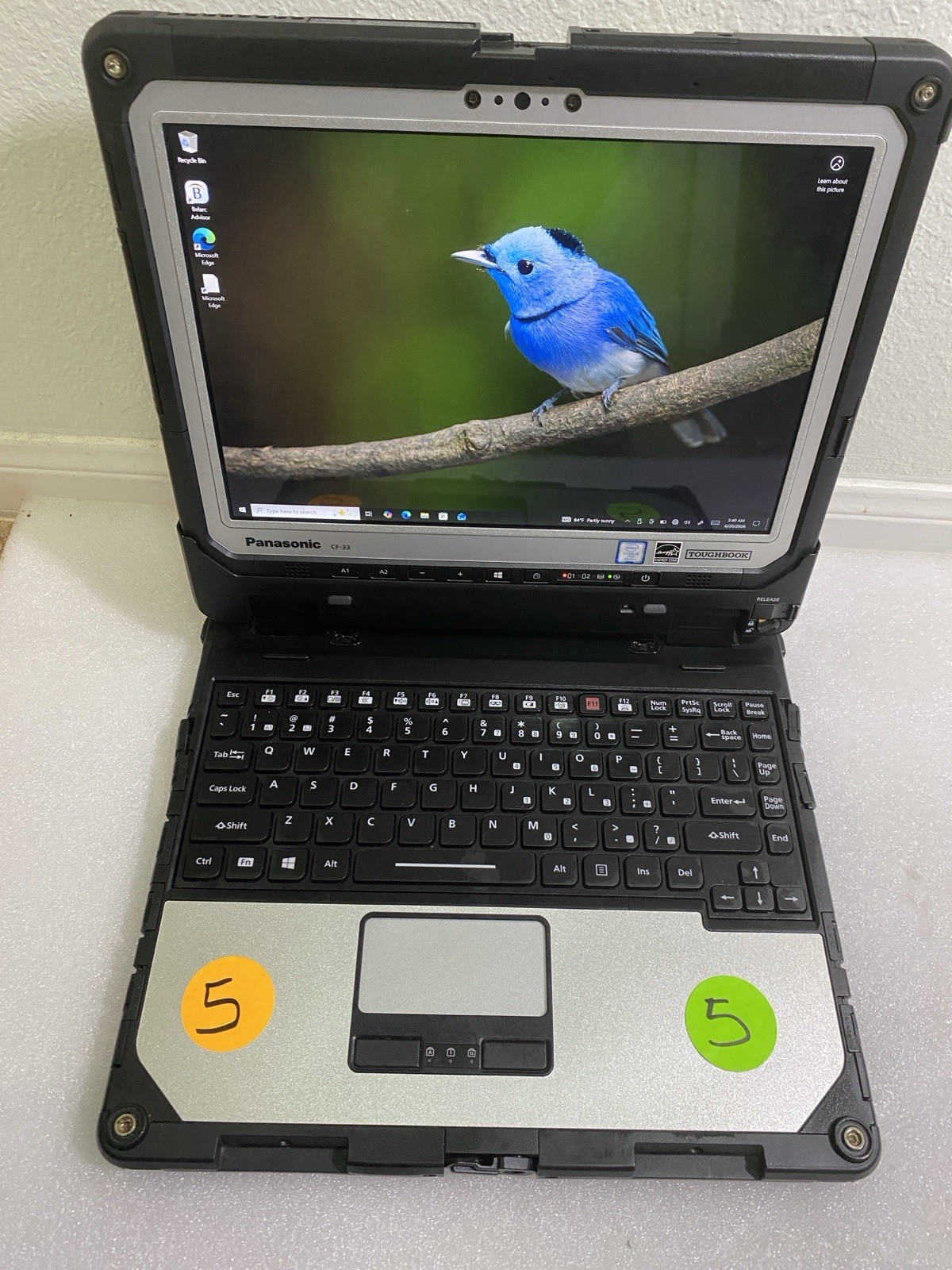 Panasonic Toughbook CF-33 i5-7300U 8GB RAM 256GB SSD 4G LTE Low 350 Hrs _#5