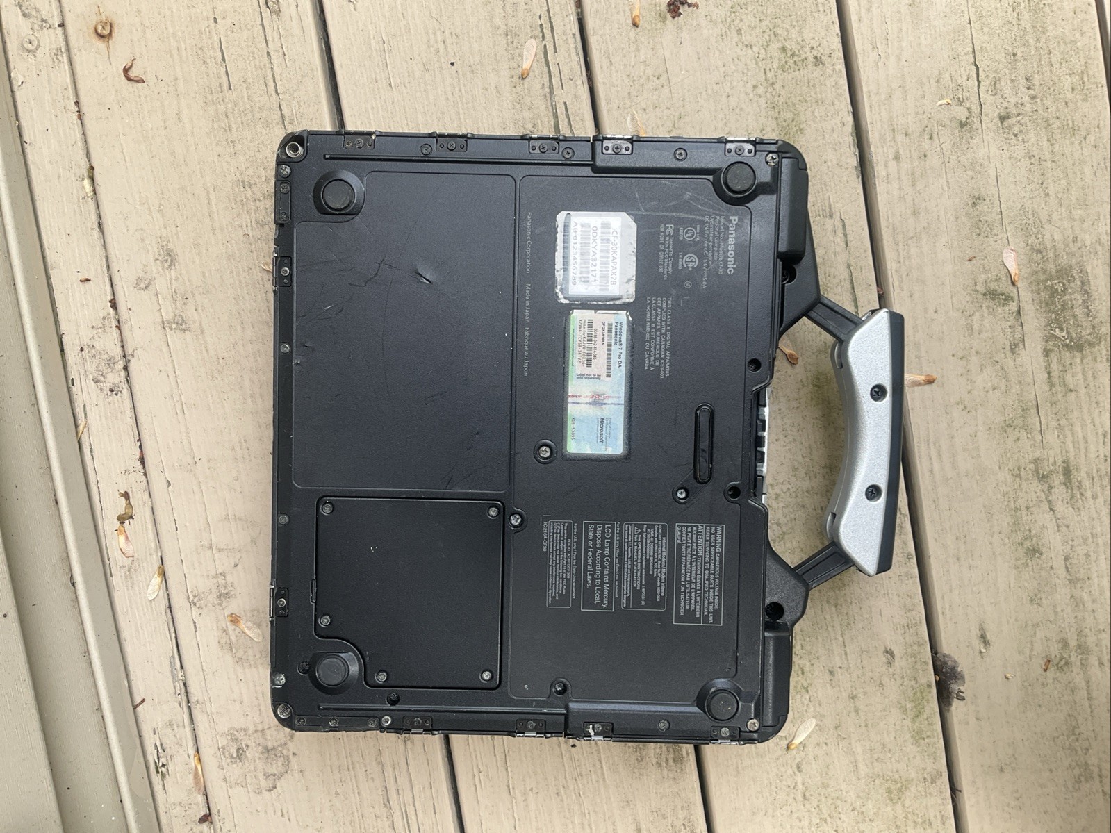 PANASONIC CF-30 TOUGHBOOK 1.66GHZ LAPTOP CF30 RUGGED TOUGH BOOK BACKLIT WIN XP