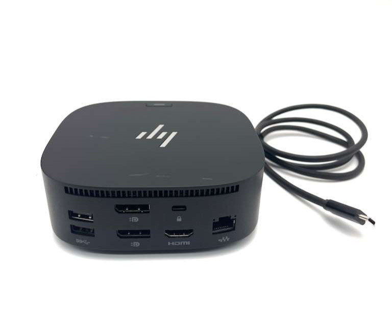HP USB-C Dock Universal Station HDMI DisplayPort Ethernet USB 3.0 G5 Black